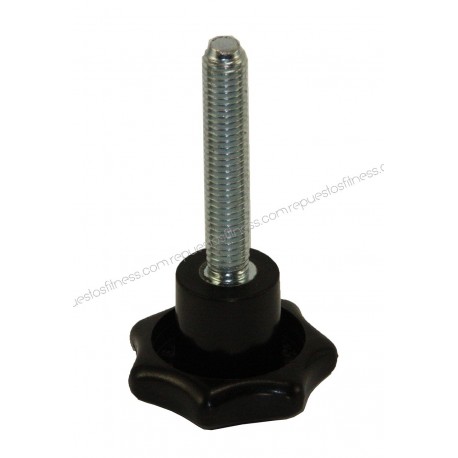 Knob with threaded neck 40 mm M6