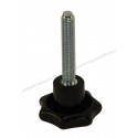 Knob with threaded neck 44 mm M10