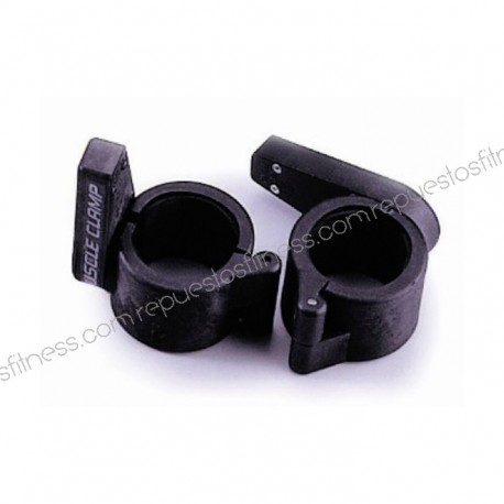 Tope abrazadera para olimpicas - 50 mm - muscle clamp