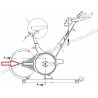 Bearing Bearing Wheel/Wheel Inertia Keiser M3, M3I Spinning
