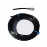 Cable de 6 mm con un final ojo marino  prensado - varios largos