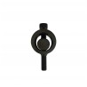 Brace round locking pin to fasten the strap kevlar up to 25mm