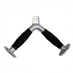 Bar triceps curved cap washer - solid ergo