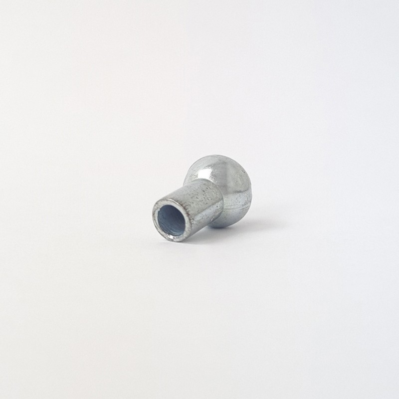 Tip of cane ball for laminate cable Ø6,3 mm, Ø4,7mm without laminate