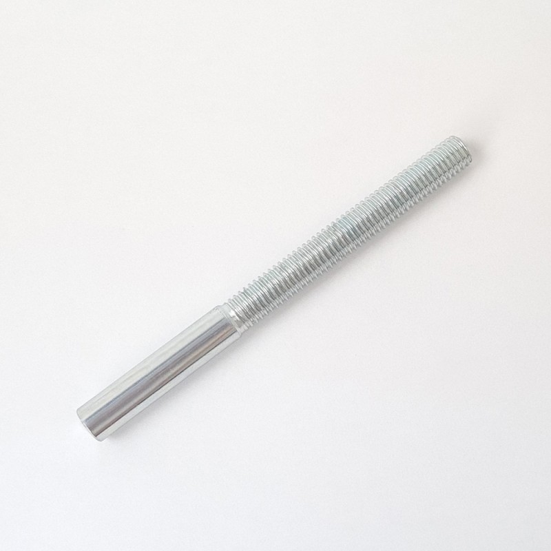 Metric 8 threaded tip for 3.7mm unplasticized cable