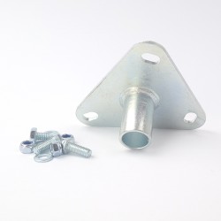 Adapter saddle of 3 screws to tube diameter 22mm