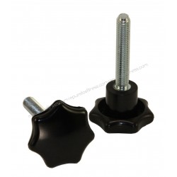 Knob with threaded neck of 60mm M12