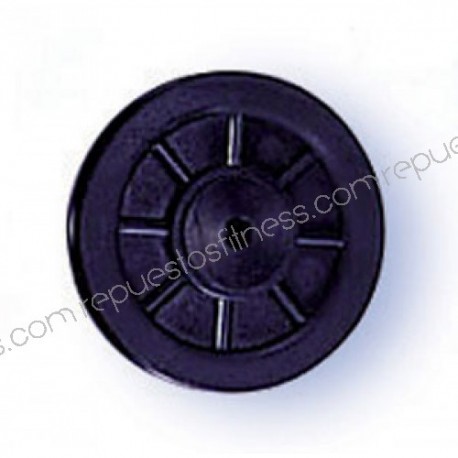 Polia 22 mm de largura e 100 mm de diâmetro exterior, para eixos de 10 milímetros Polia 22 mm de largura e 100 mm de diâmetro exterior, para eixos de 10 milímetros