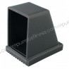 Cover foot in plastic angle for rectangular tube 76.2 x for 40.8 mm