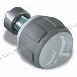 Pop pin-releasing knobs M16 - Ø39mm - 8mm color gray
