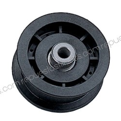 Pulley for Kevlar outer Ø 76.2 mm - wide 25.4 mm - hole Ø9,5mm